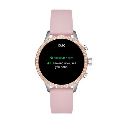 michael kors runway pink smartwatch