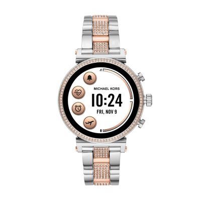 michael kors bling smartwatch