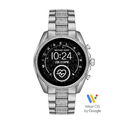 michael kors smartwatch bradshaw silver