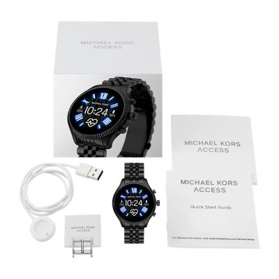 mk smart watch black