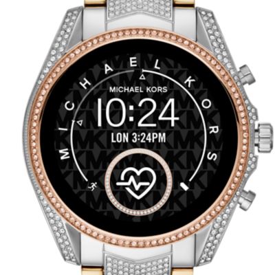 michael kors purple smart watch