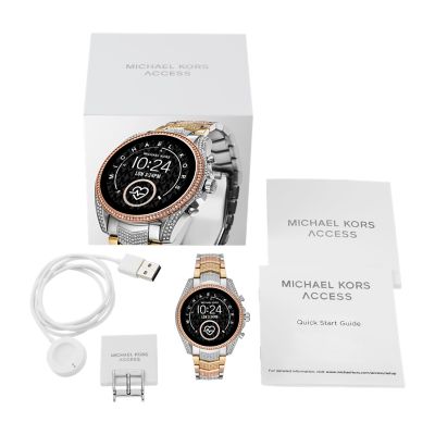 michael kors smartwatch colors