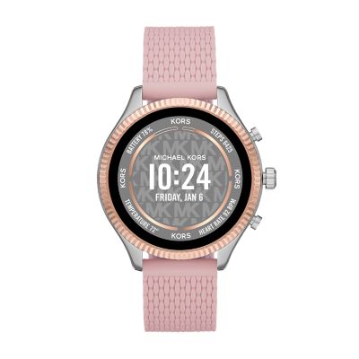 michael kors smartwatch pink