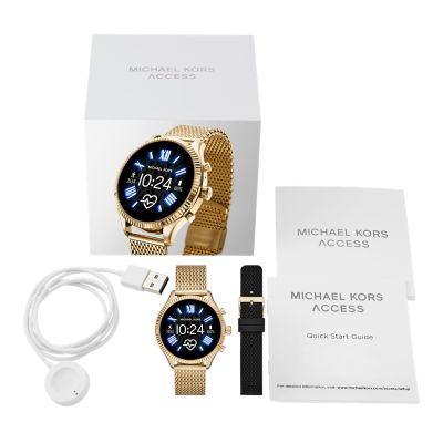 michael kors smartwatch strap
