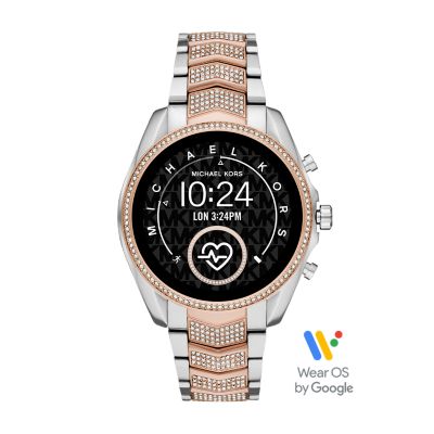 michael kors stainless steel smartwatch