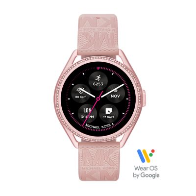 Michael Kors Gen 5E MKGO Smartwatch - Blush Rubber - MKT5116V - Watch  Station