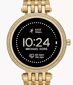 Michael Kors Gen 5E Darci Smartwatch - Gold-Tone Stainless Steel