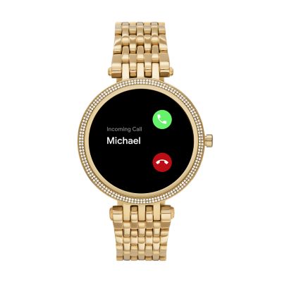 Michael Kors Gen 5E Darci Smartwatch - Gold-Tone Stainless Steel