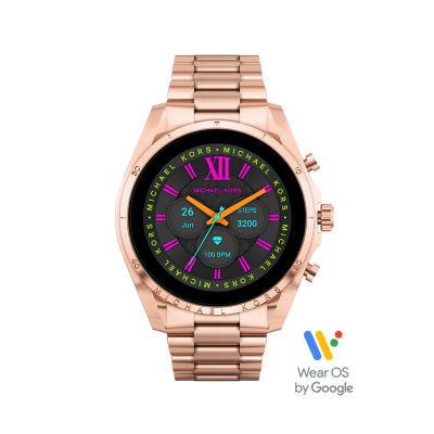 Mk on sale smartwatch gold