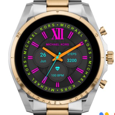 Michael Kors Gen 6 Bradshaw Two-Tone Stainless Steel Smartwatch