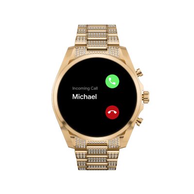 Mk on sale smartwatch gold