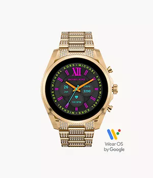 Michael Kors Gen 6 Bradshaw Gold-Tone Stainless Steel Smartwatch