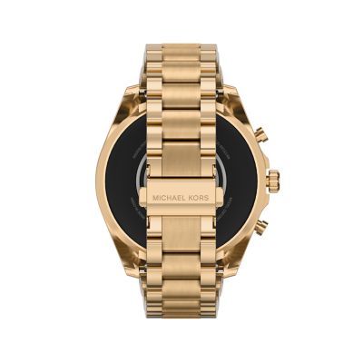 Michael Kors Gen 6 Bradshaw Gold Tone Stainless Steel Smartwatch