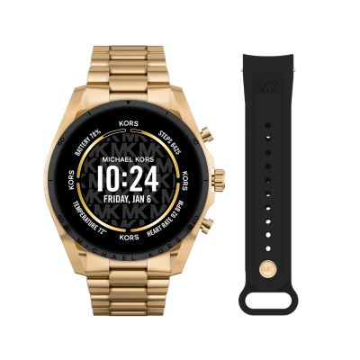 Michael Kors Gen 6 Bradshaw Gold-Tone Stainless Steel Smartwatch