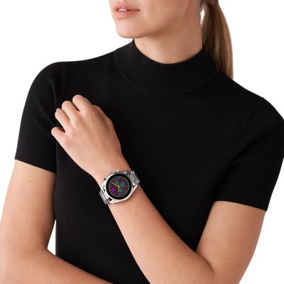Michael Kors - Femme Ecran Tactile Montre Connectée avec Bracelet