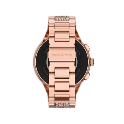 Rose gold mk smart on sale watch