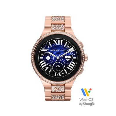 Rose gold michael store kors watch smartwatch