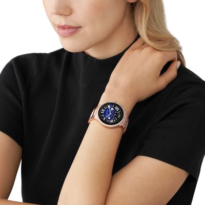 Michael Kors Gen 6 Camille Rose Gold-Tone Stainless Steel Smartwatch -  MKT5147V - Watch Station