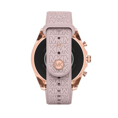 Michael Kors Gen 6 Bradshaw Blush Silicone Smartwatch - MKT5150 - Watch  Station