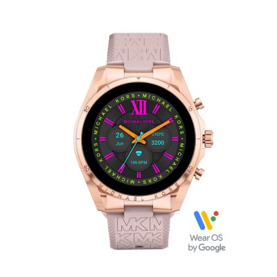 Refurbished fossil sport smartwatch blush online silicone