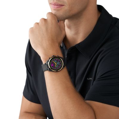 Michael Kors Gen 6 Bradshaw Black Silicone Smartwatch - MKT5151 - Watch  Station