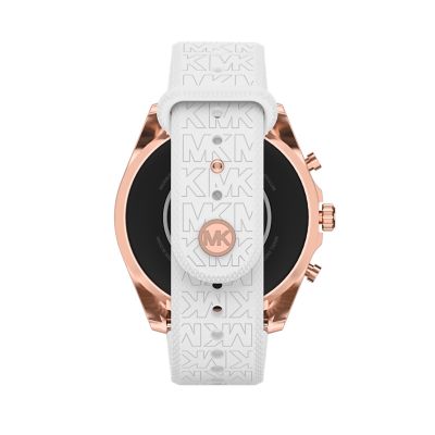 Michael kors smartwatch white on sale