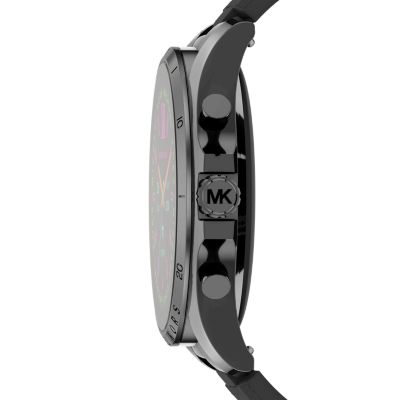 Michael Kors Gen 6 Bradshaw Black Silicone Smartwatch - MKT5154V