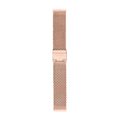 Michael kors rose on sale gold mesh watch