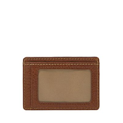 Front Pocket Leather ID Wallet