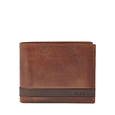 Quinn Leather Large Coin Pocket Bifold Wallet Wallets ML3653200