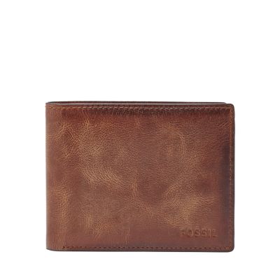 Mens Wallets: Leather Wallets For Men In Black, Brown & More - Fossil