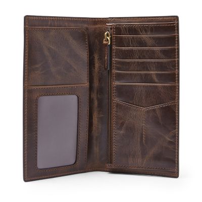 Mens Wallets: Leather Wallets For Men In Black, Brown & More - Fossil