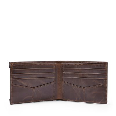 Mens Wallets: Leather Wallets For Men In Black, Brown & More - Fossil