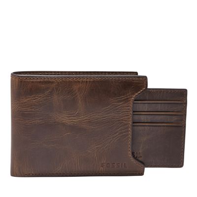 Men's Wallets: Leather Wallets For Men In Black, Brown & More – Fossil