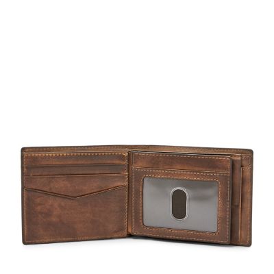 Derrick RFID Large Coin Pocket Bifold