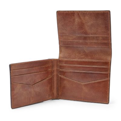 Derrick Leather Money Clip Bifold Wallet - ML3684201 - Fossil