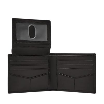 Fossil Women's Derrick RFID Sliding 2 in 1 - Black - Wallets