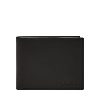 Negro for Funda de pasaporte Derrick con protección RFID