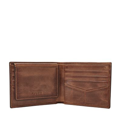 Men's Wallets: Leather Wallets For Men In Black, Brown & More – Fossil