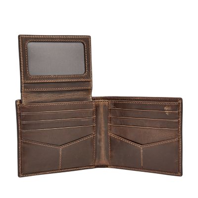 Derrick Leather RFID Passcase Wallet - ML3771201 - Fossil