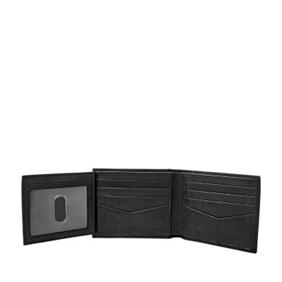 Off-white Monogram Leather Bifold Wallet In Green