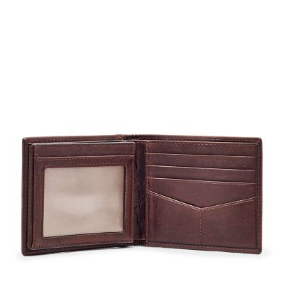 Derrick Leather RFID Magnetic Card Case Wallet