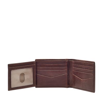 Ingram RFID Bifold with Flip ID - Fossil