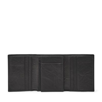 Italian Leather Trifold Wallet