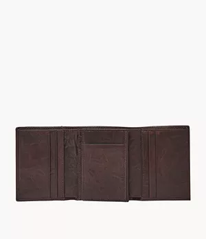 Neel Leather Trifold Wallet