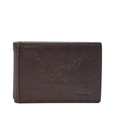 

Fossil Homme Portefeuille à deux volets Neel avec pince à billets