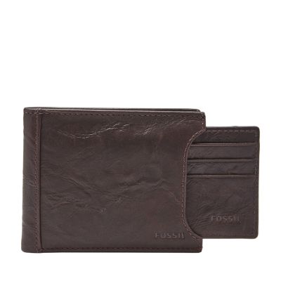 Wallet for Men, 5 Card Slots, 1 Coin Pocket, 2 Hidden Compartment