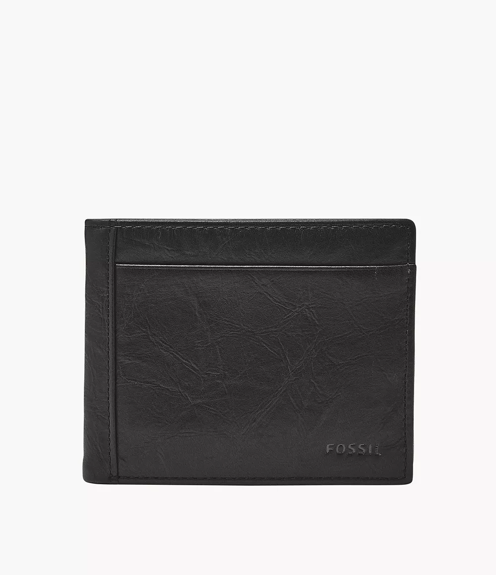 Neel Leather Bifold With Flip Id Wallet Wallet ML3899001
