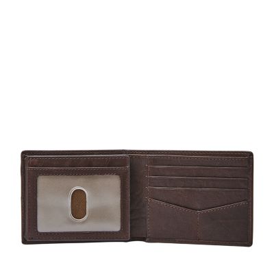 Fossil Men's Neel Flip ID Bifold Leather Wallet