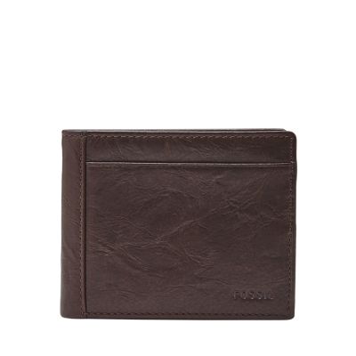 

Fossil Homme Portefeuille à deux volets Neel avec fenêtre transparente